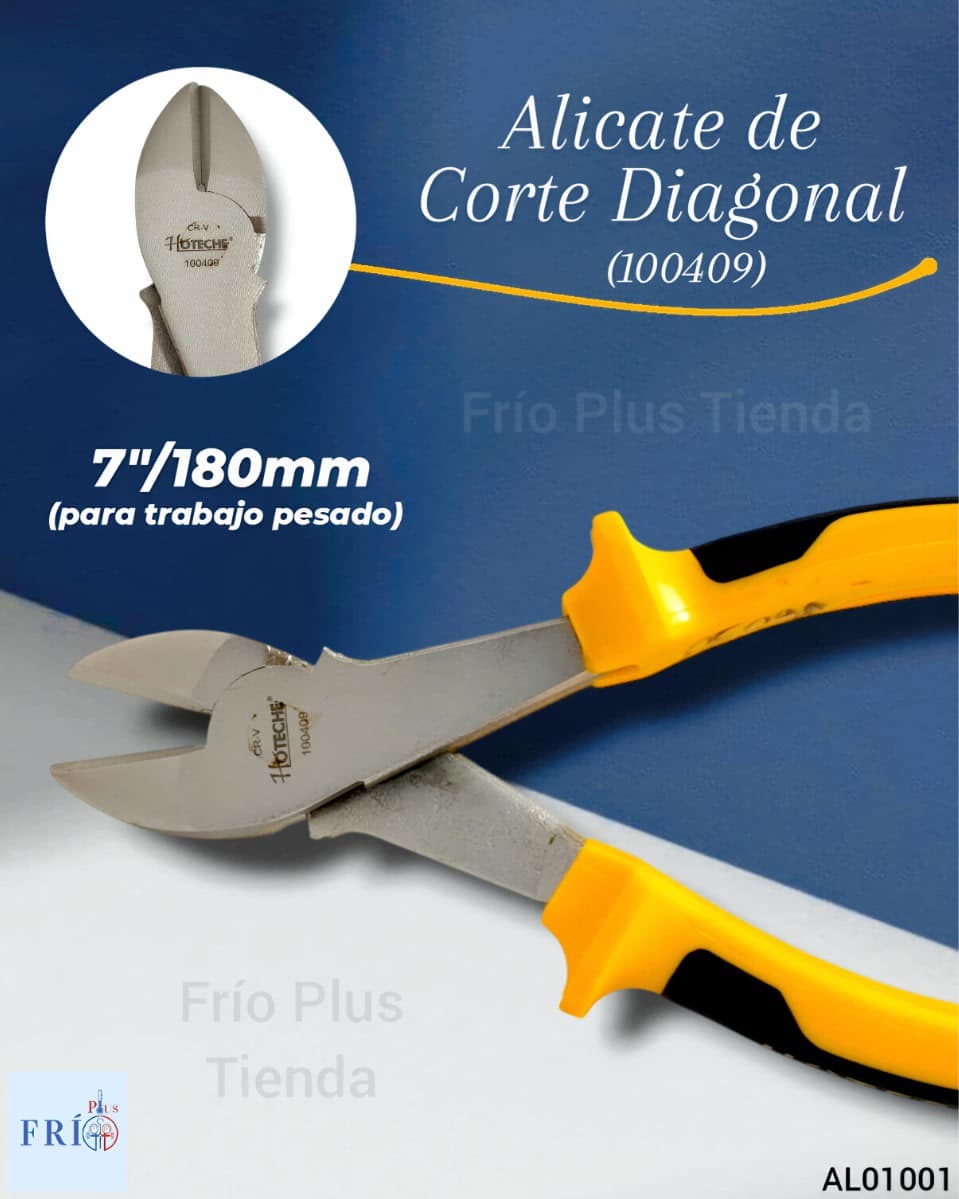 Alicate De Corte Diagonal Para Trabajo Pesado (100409)
