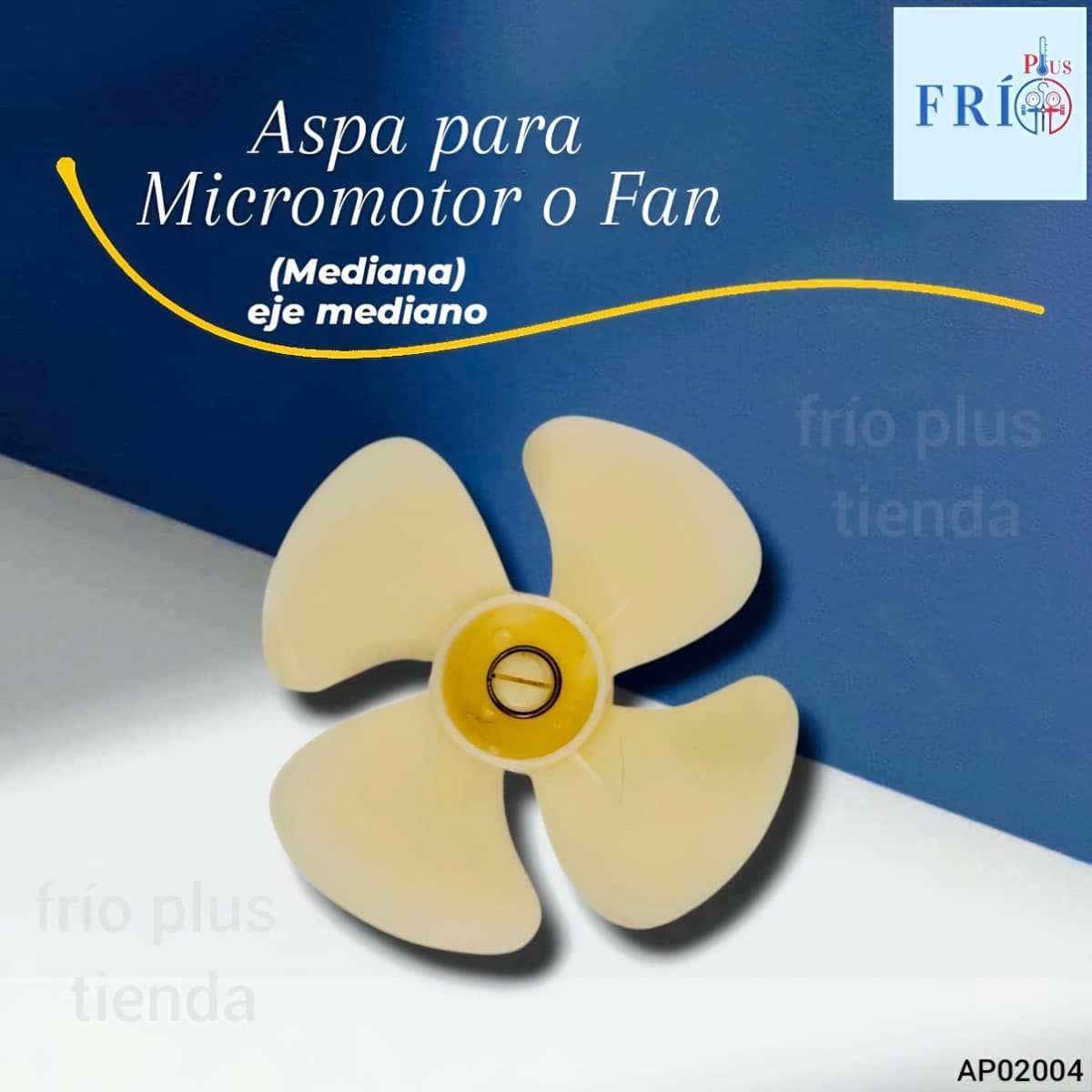 Aspa Para Micromotor o Fan Mediana Eje Mediano