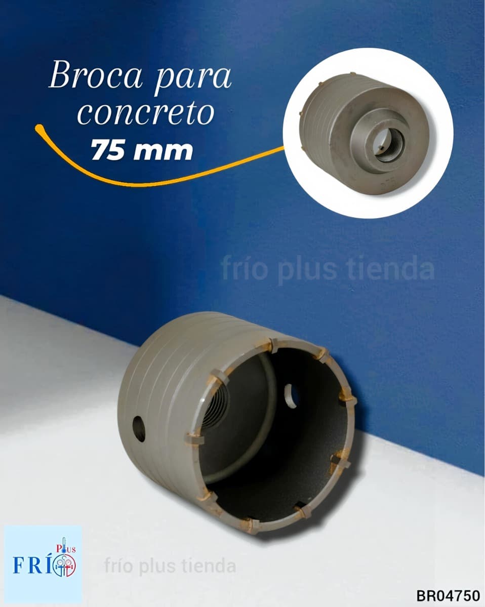 Broca 75 Mm Para Concreto (1811739)