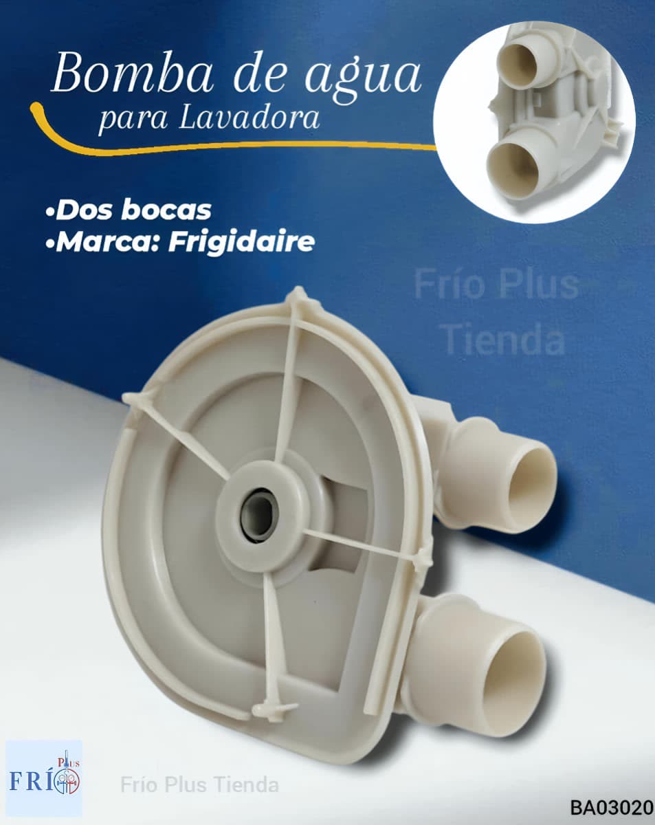 Bomba Lavadora Frigidaire 2 Bocas Original 131208500 (001725)