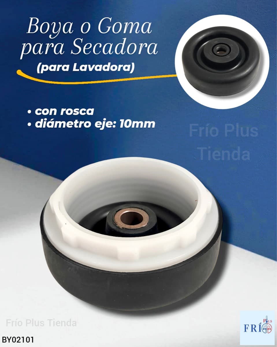 Boya o Goma Para Secadora c/ Rosca 10mm para Lavadora (023300)